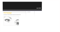 Desktop Screenshot of eva.thell.at